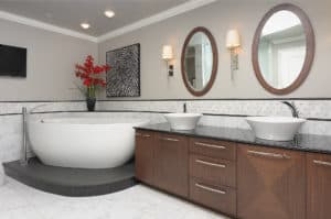 Curved Elements In Baths