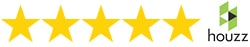 5 star Houzz review