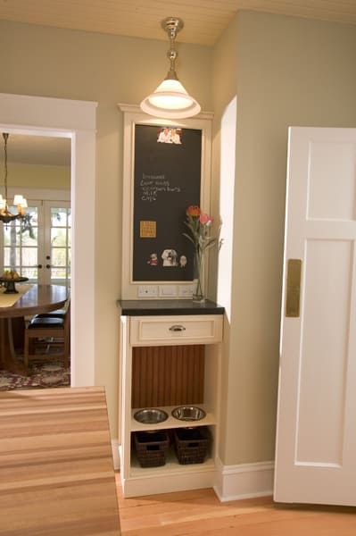 under-cabinet pet station