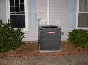 handyman project that involves cleaning heat pump