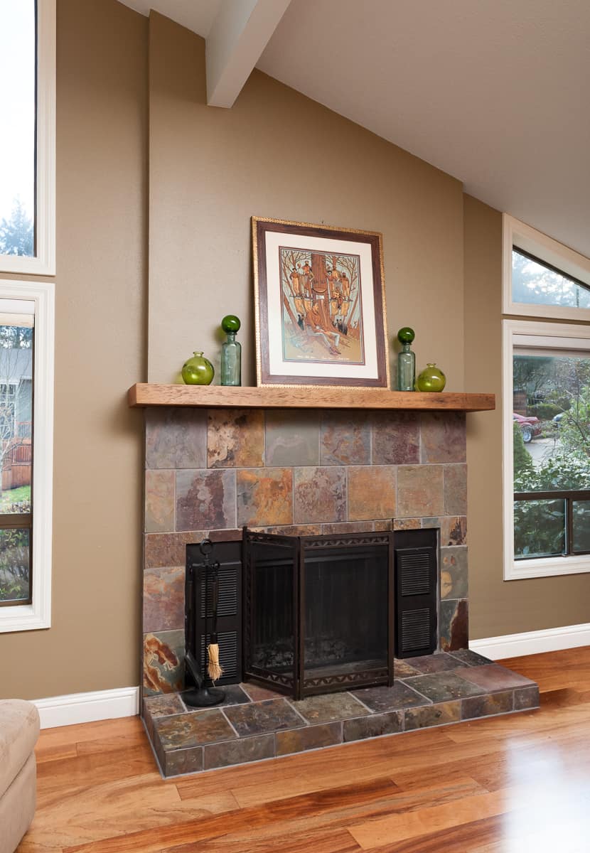 Neil Kelly remodels living rooms and restores fireplaces