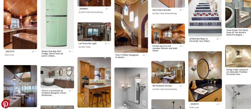 Pinterest board