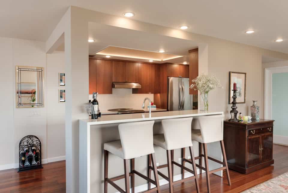 small condo kitchen lighting idea