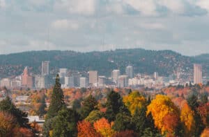 Portland, Oregon skyline