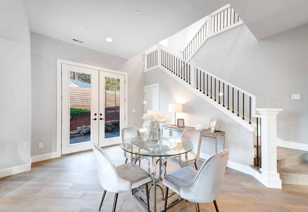 Mercer Island Custom Home Staircase
