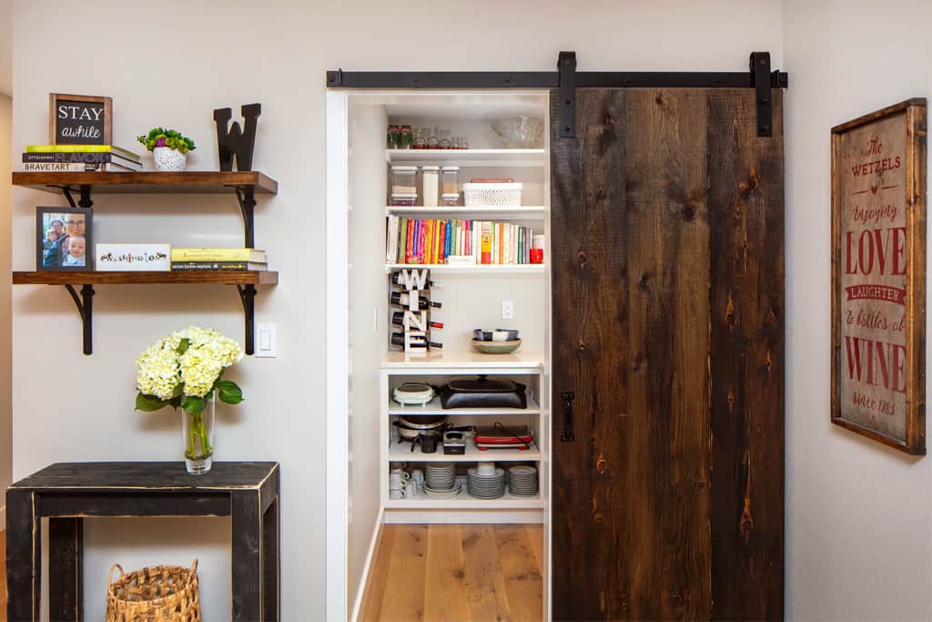 Seattle Kitchen with a large walk-in pantry