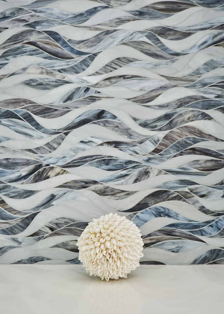 Vancouver Primary Bath and Wetroom including custom backsplash tile from Artistic Tile.