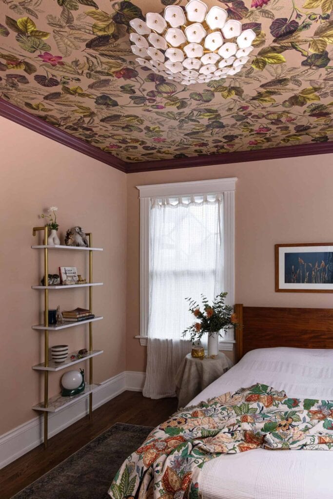 The remodeled primary bedroom