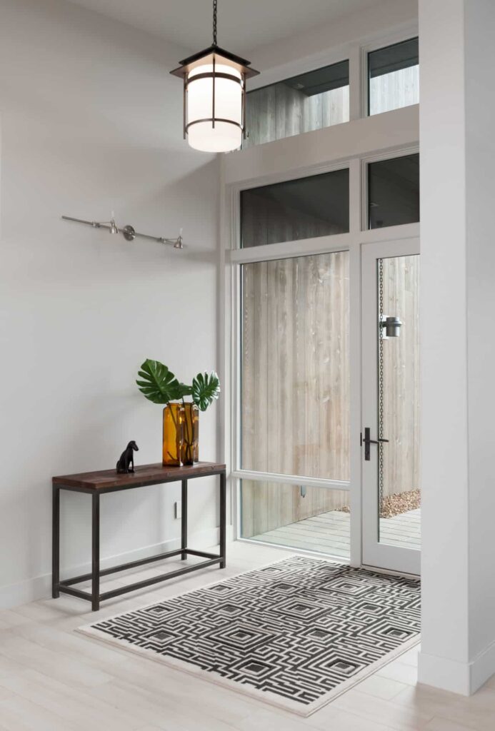 Entry - Mid Century Inspired Custom Home In Central Oregon