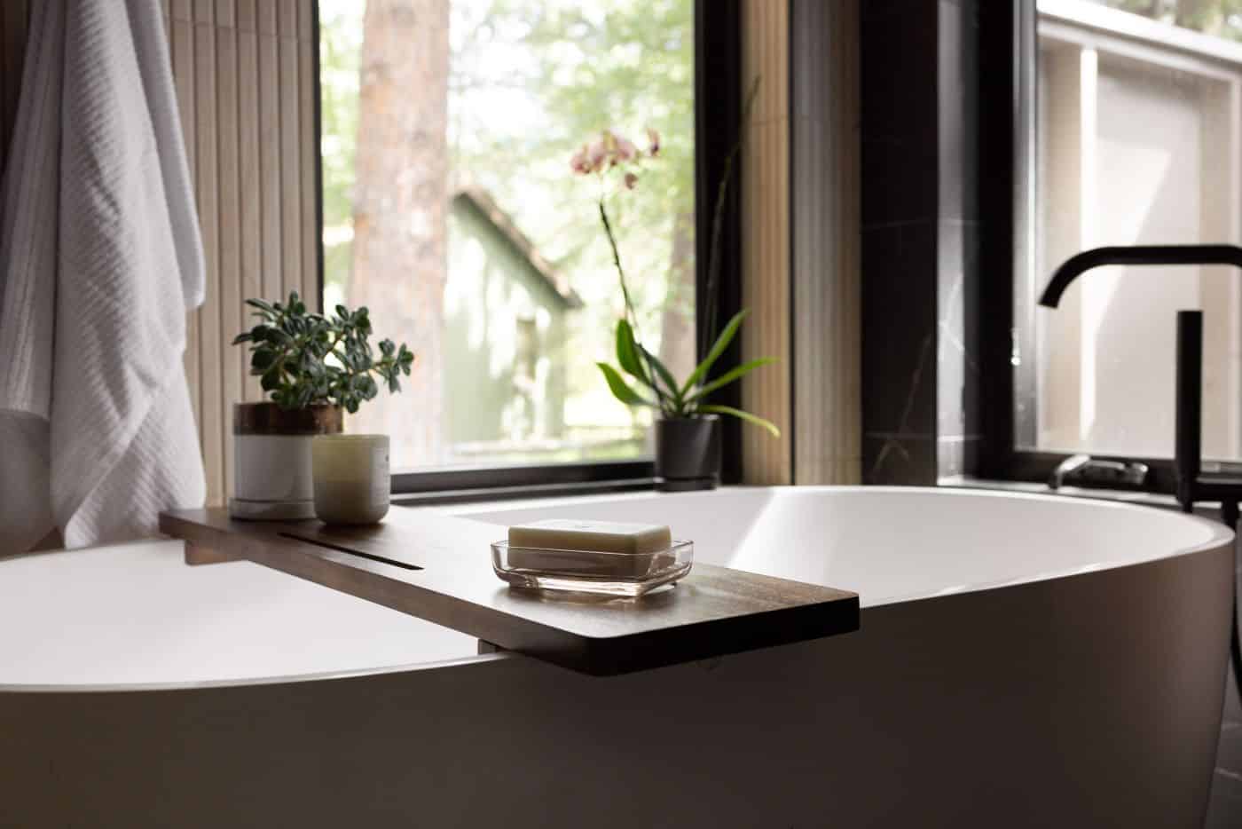 a newly remodeled bathroom by Neil Kelly in Bend, oregon