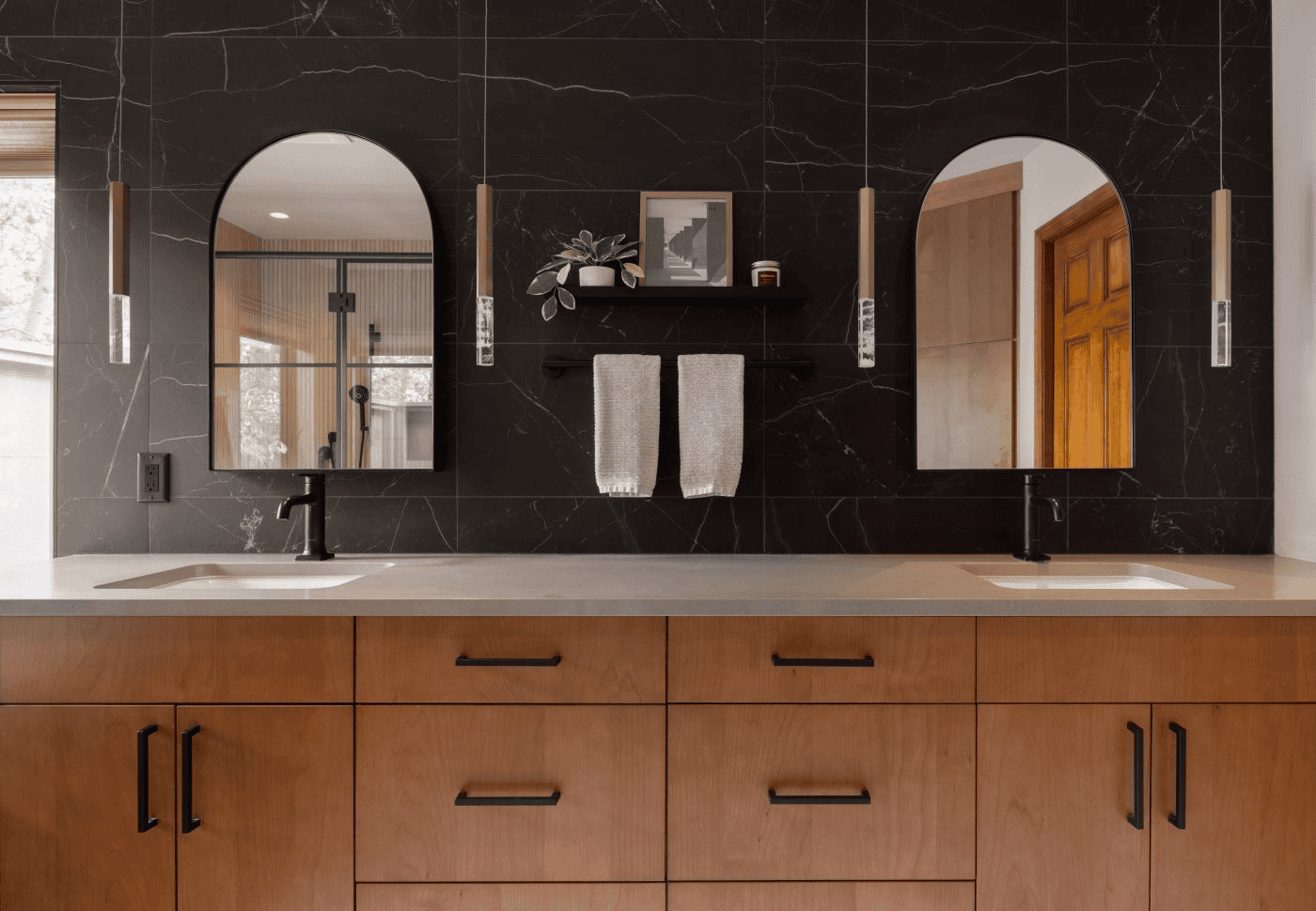 a newly remodeled bathroom by Neil Kelly in Bend Oregon