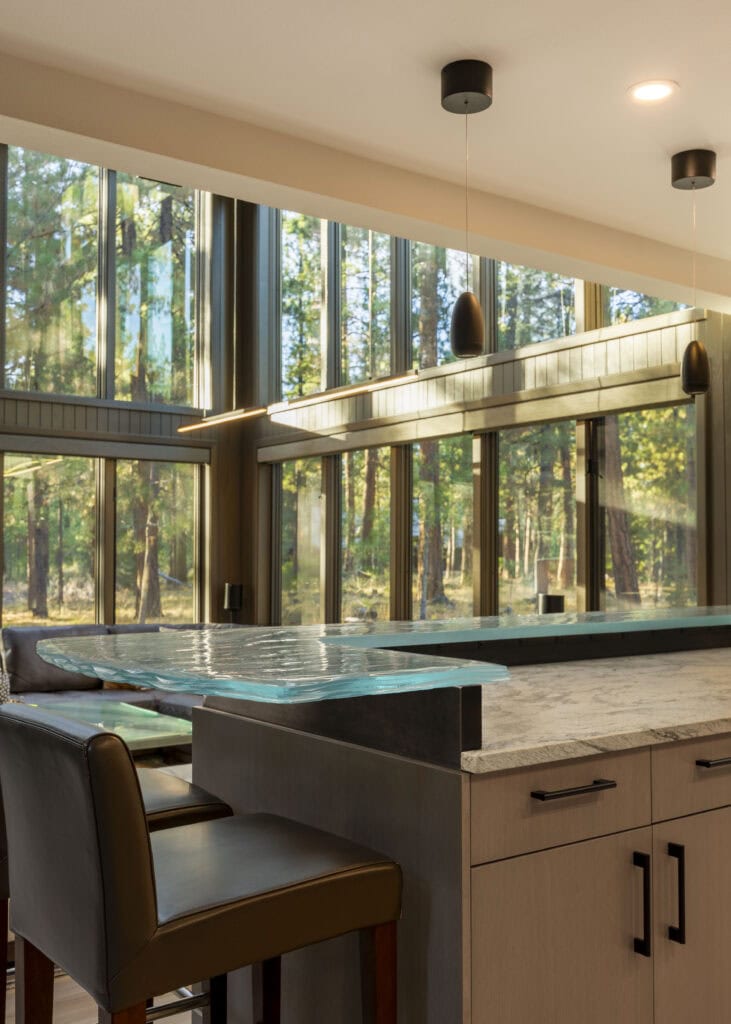 after kitchen black butte contemporary whole house remodel sisters oregon