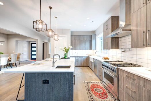 Mercer Island Custom Home Kitchen