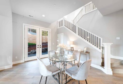 Mercer Island Custom Home Staircase