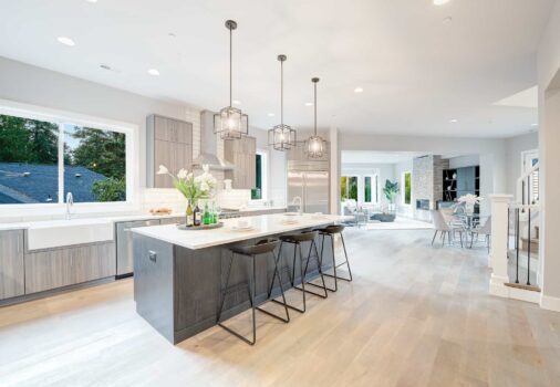 Mercer Island Custom Home Kitchen