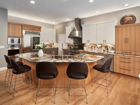 Updated earthy kitchen in northwest Portland by Neil Kelly Company