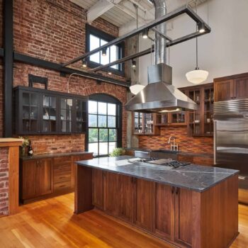 Industrial Loft Kitchen Remodel in Portland