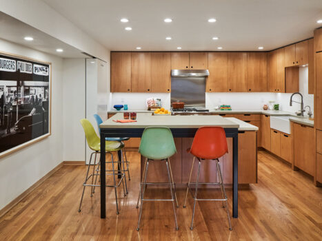 mid-century inspired custom kitchen remodel by Neil Kelly Portland Oregon