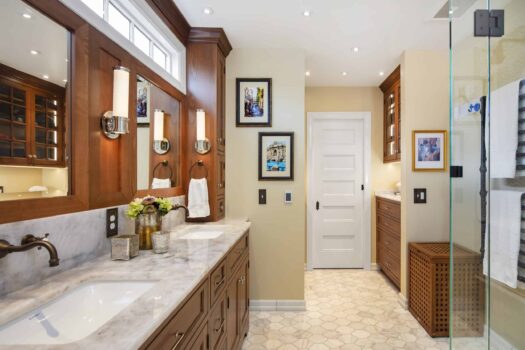 historic bathroom remodel in Seattle