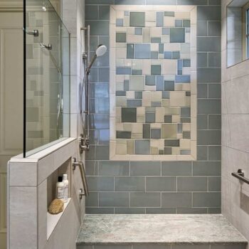 Shower Custom Accent Tile