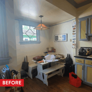 A before photo of Central Seattle kitchen remodel