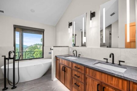 northwest contemporary bathroom remodel Neil Kelly